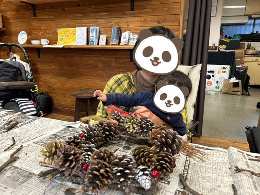 糸島の自然を活かした、世界に一つのクリスマスリース作りイベント開催🎄
