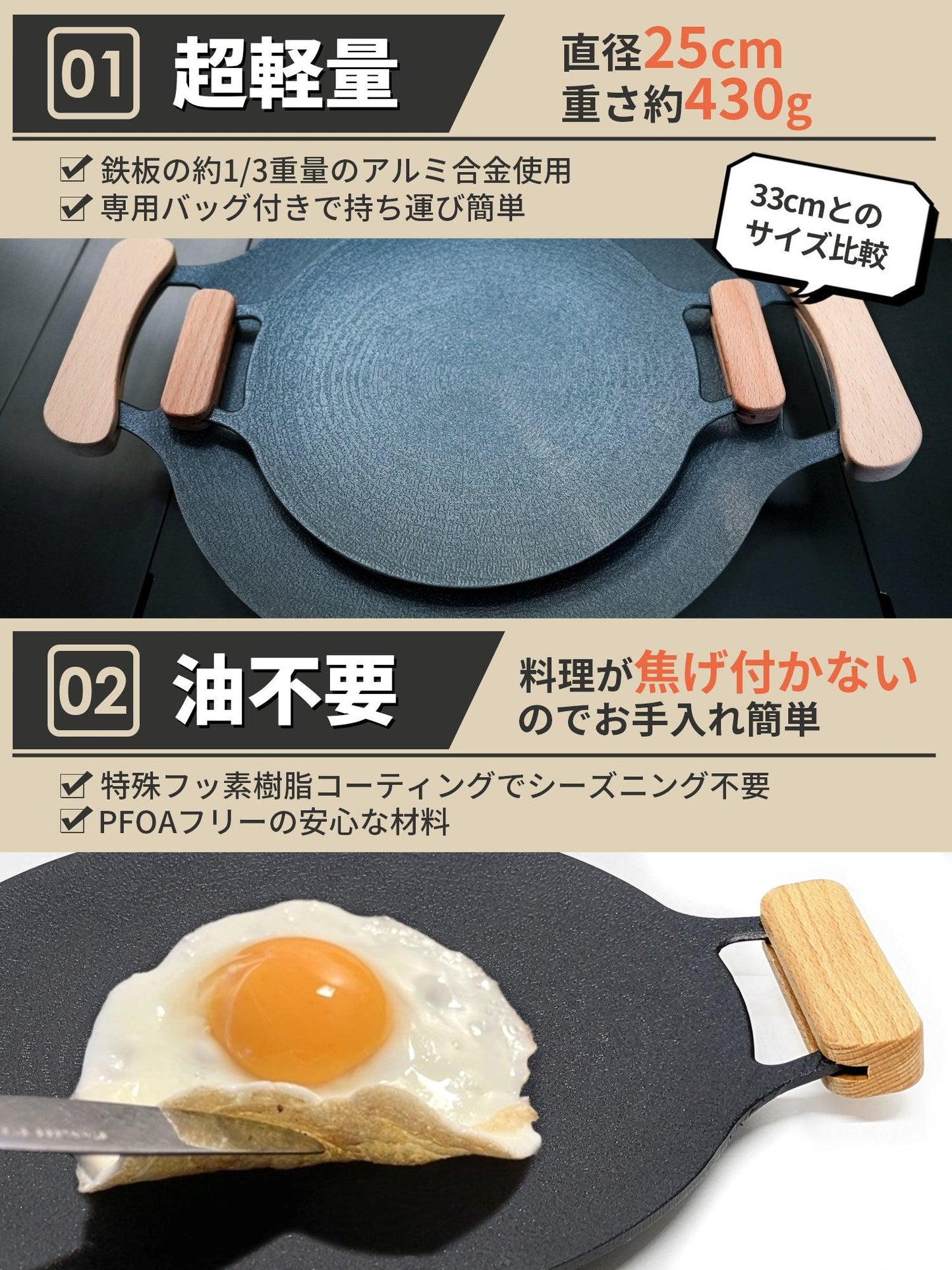 マルチグリドルパン(25cm) - GRANDOOR